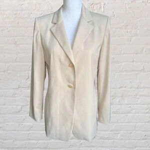 Kate Hill Petites Jacket Blazer Tan Size 8P